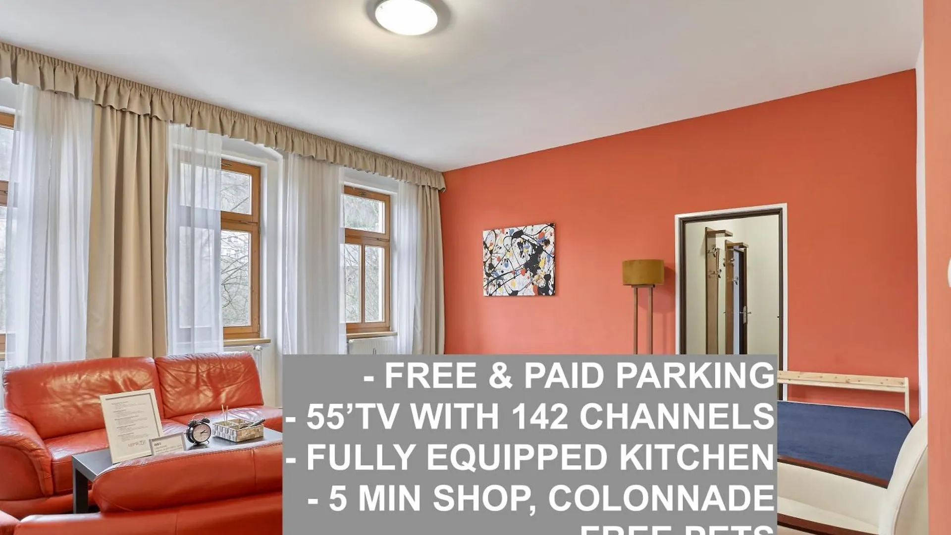 Excellent Apartments In Spa City Center 5 Min Walk From The Colonnade Karlsbad